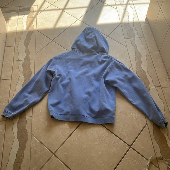 Wentworth by the sea periwinkle hoodie sweatshirt zip pockets m - Picture 5 of 5